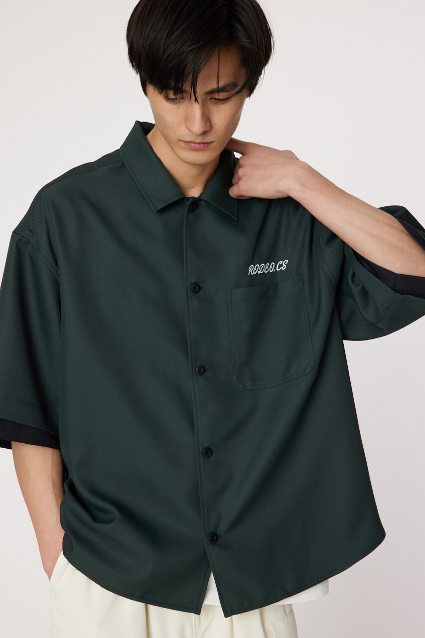 RODEO CROWNS「レイヤードオーバーシャツ」|シャツ・ブラウス|D/GRN3