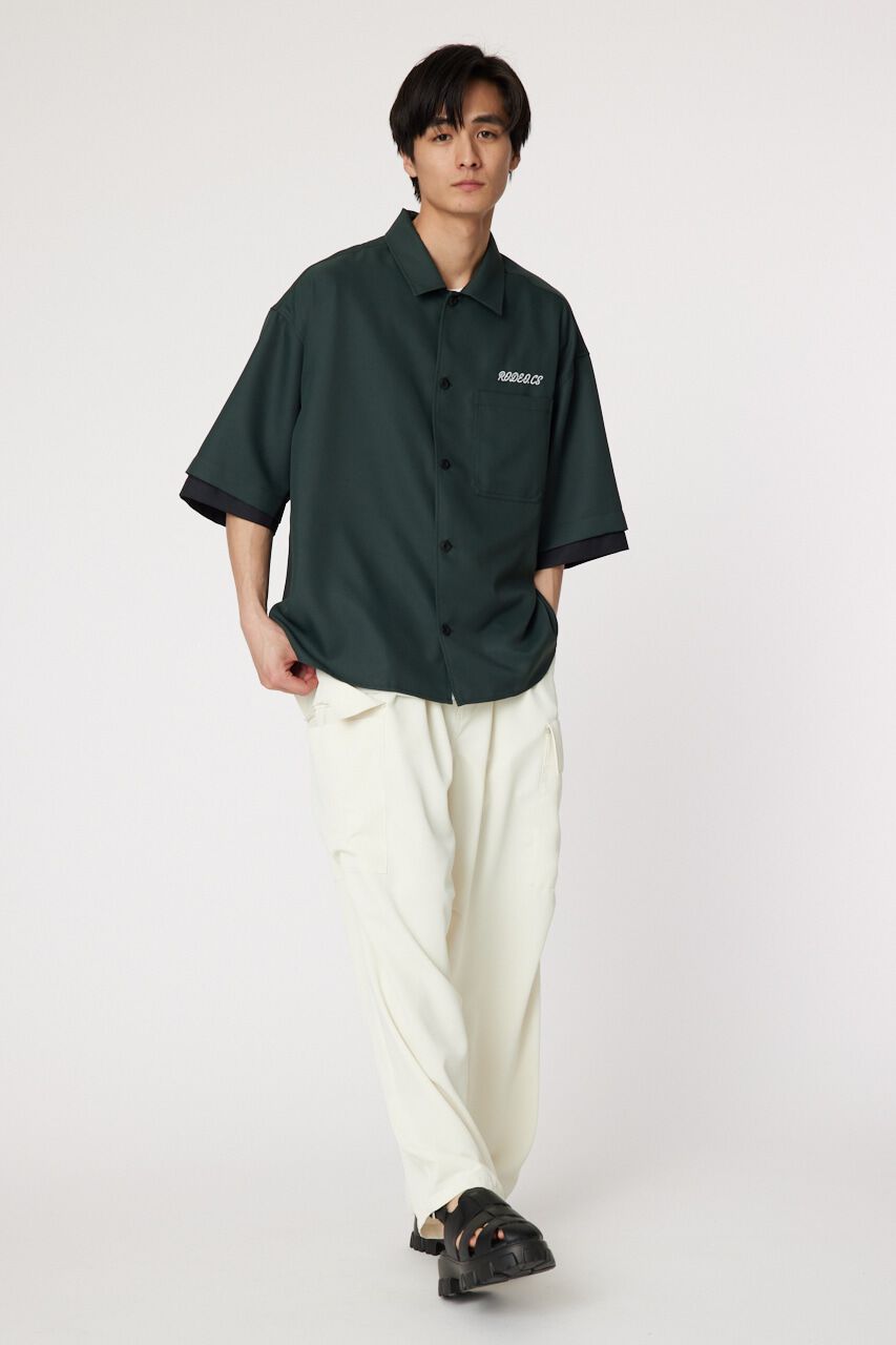 RODEO CROWNS「レイヤードオーバーシャツ」|シャツ・ブラウス|