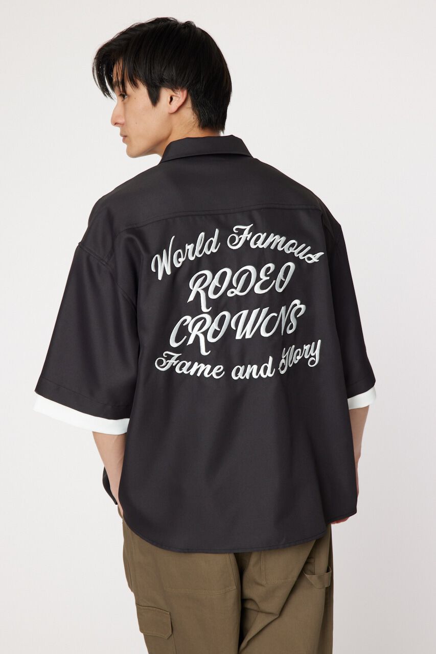 RODEO CROWNS「レイヤードオーバーシャツ」|シャツ・ブラウス|C.GRY