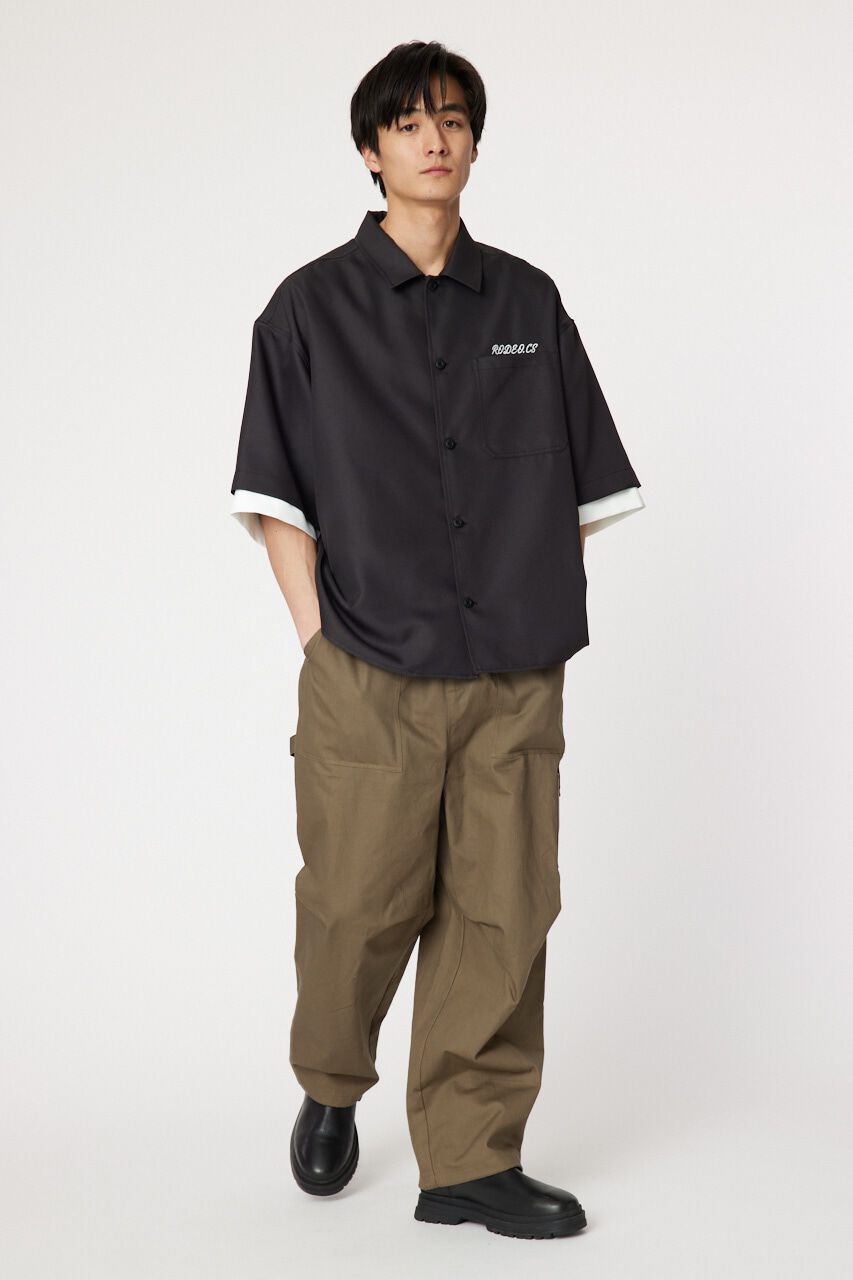 RODEO CROWNS「レイヤードオーバーシャツ」|シャツ・ブラウス|