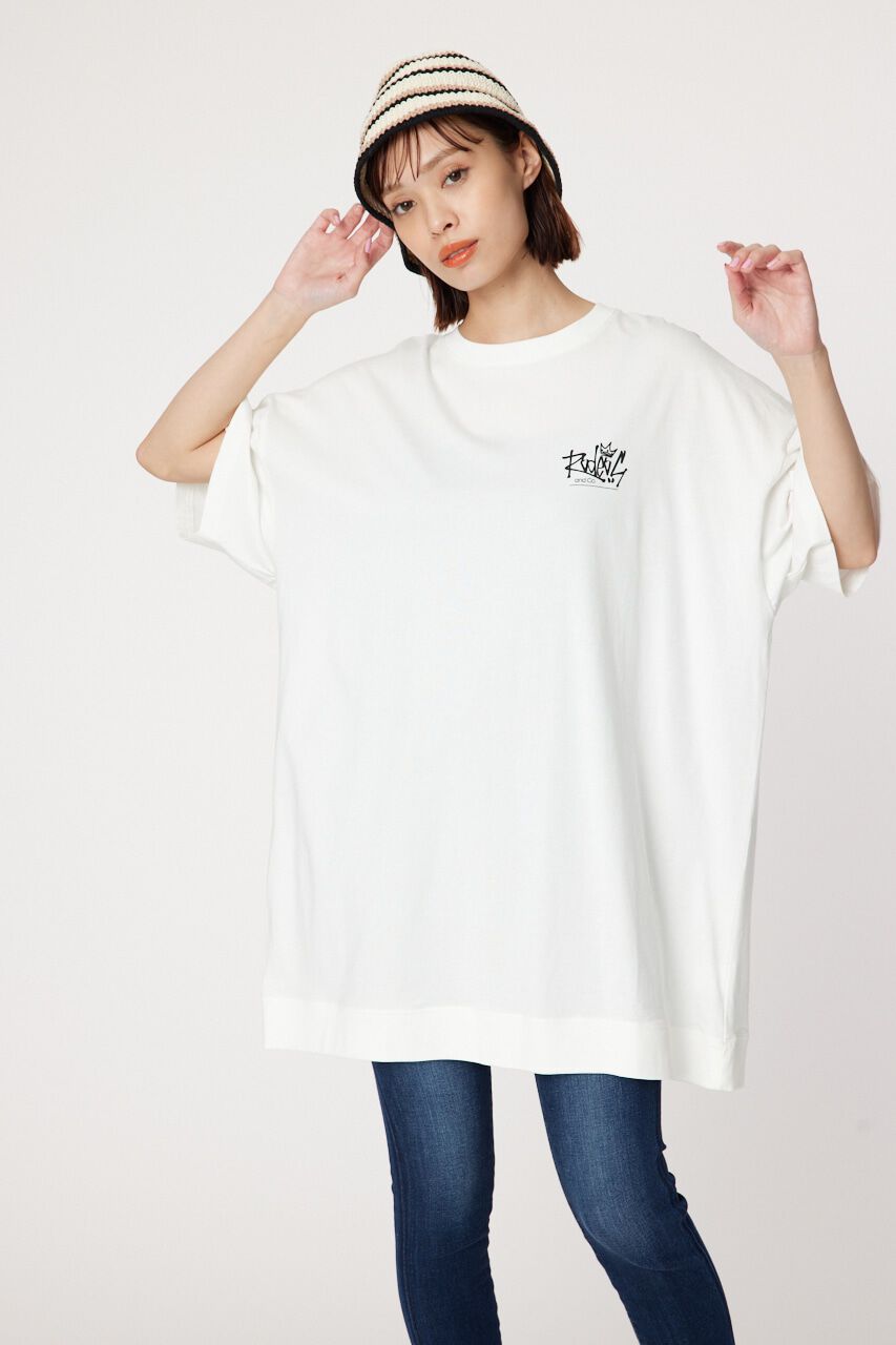 RODEO CROWNS「Sign Logo BY半袖ワンピース」|ワンピース|