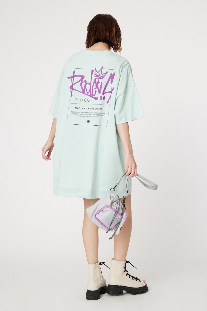 RODEO CROWNS「Sign Logo BY半袖ワンピース」|ワンピース|