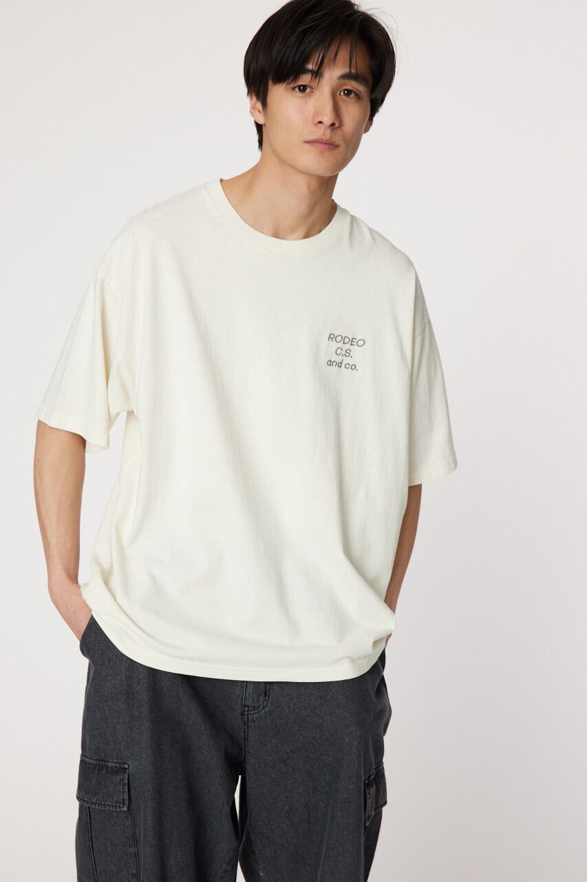 RODEO CROWNS「メンズRCS加工カラーTシャツ」|Tシャツ・カットソー|