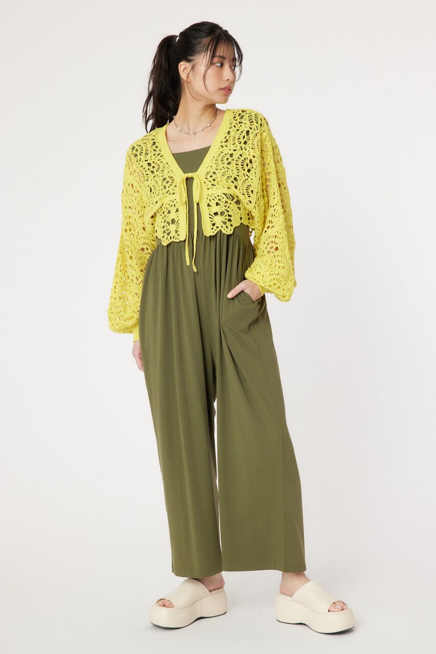 RODEO CROWNS「クロシェニットボレロ」|カーディガン|