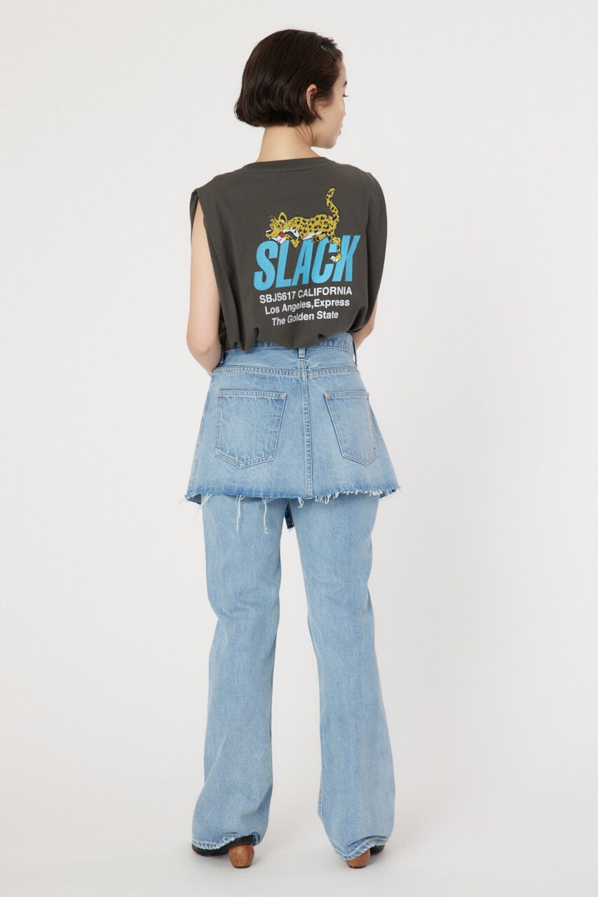 RODEO CROWNS「レイヤードラップデニム」|デニム|