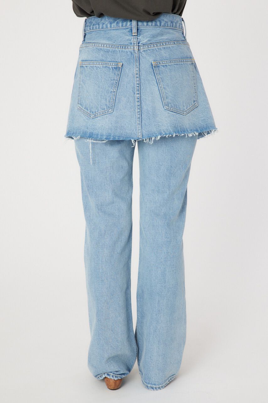 RODEO CROWNS「レイヤードラップデニム」|デニム|