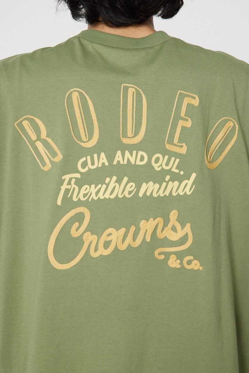 RODEO CROWNS「メンズドッキングロゴニットTシャツ」|ニット・セーター|
