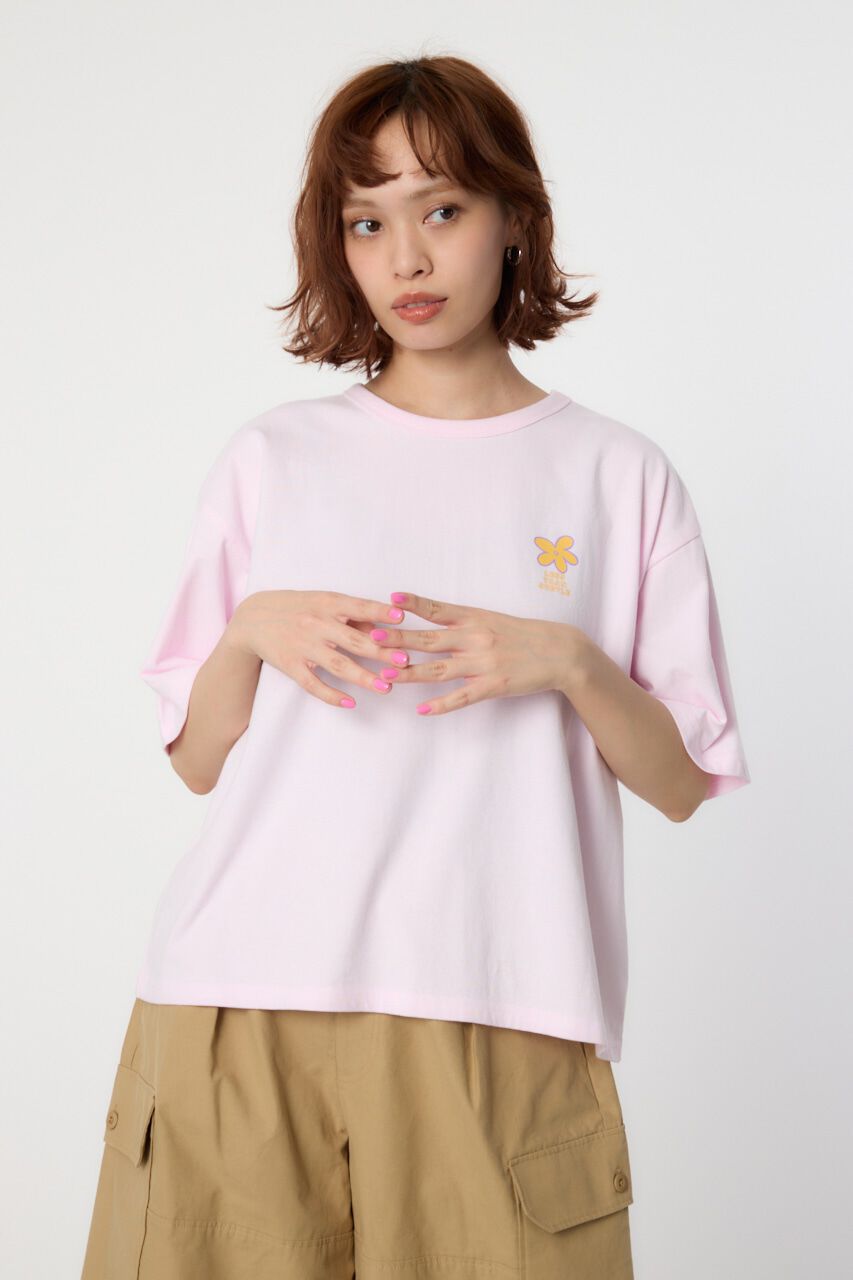 RODEO CROWNS「NBG FLOWER Tシャツ」|Tシャツ・カットソー|L/PNK1