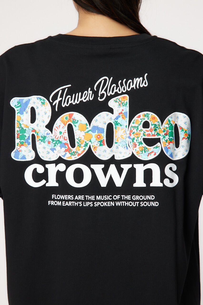 RODEO CROWNS「パッチワークパターンアップリケ Tシャツ」|Tシャツ・カットソー|