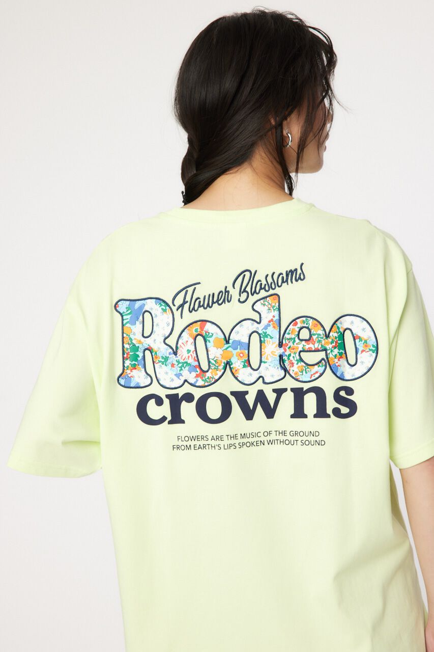 RODEO CROWNS「パッチワークパターンアップリケ Tシャツ」|Tシャツ・カットソー|