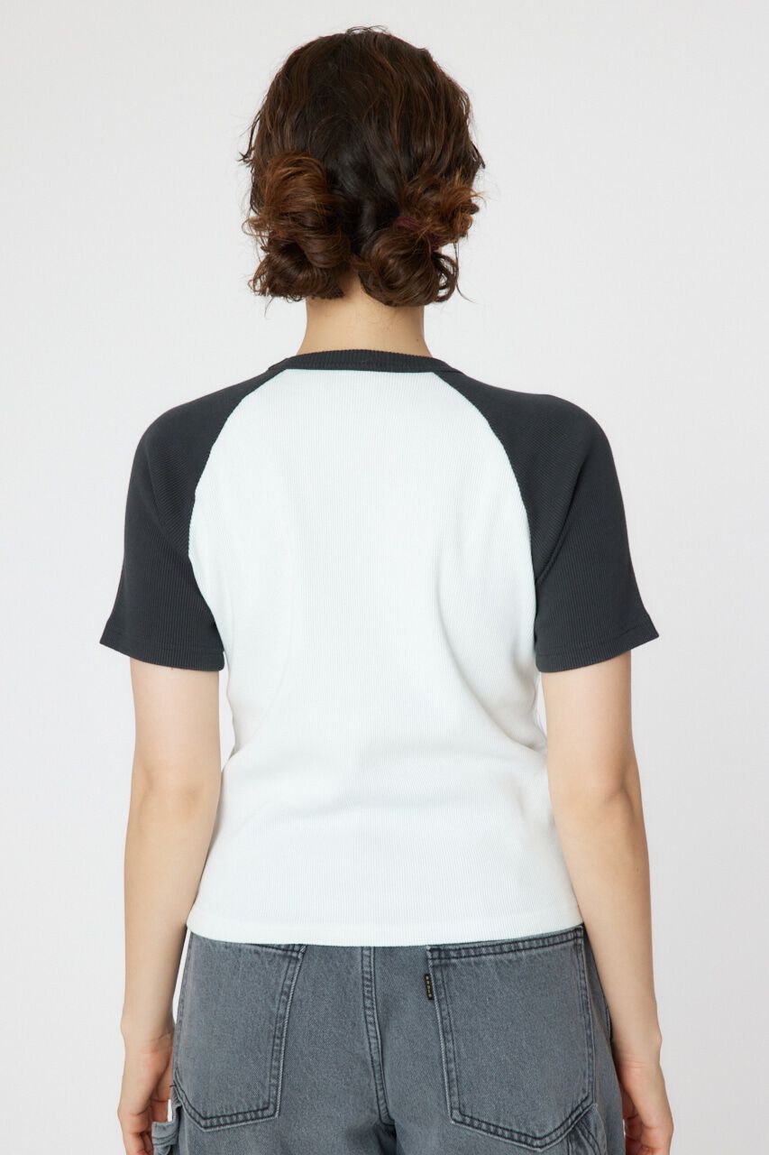 RODEO CROWNS「Riderラグランリブ Tシャツ」|Tシャツ・カットソー|