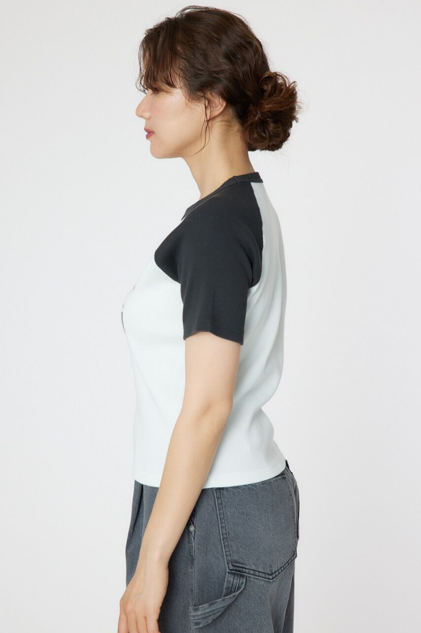 RODEO CROWNS「Riderラグランリブ Tシャツ」|Tシャツ・カットソー|