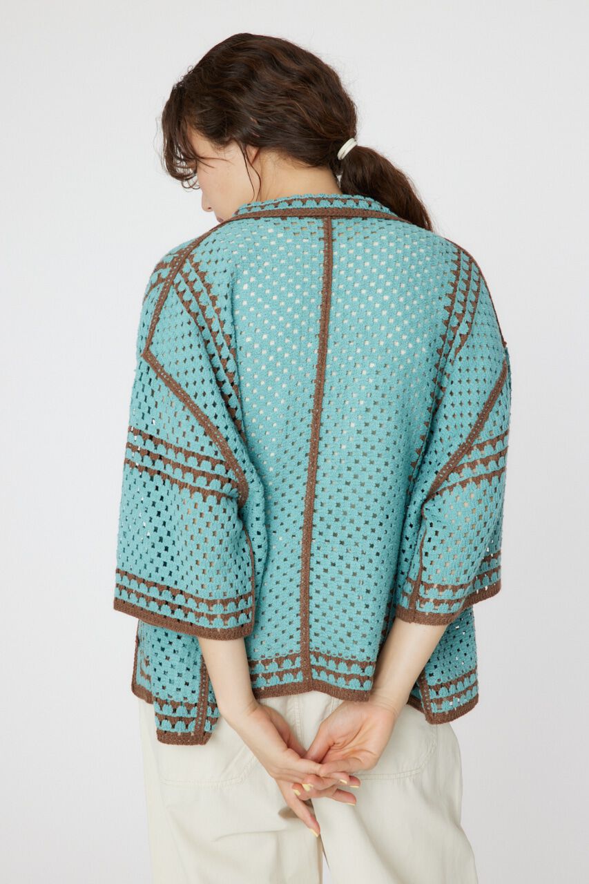 RODEO CROWNS「クロシェニットシャツ」|シャツ・ブラウス|