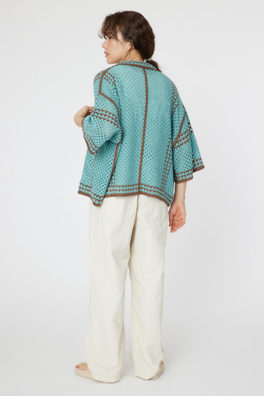 RODEO CROWNS「クロシェニットシャツ」|シャツ・ブラウス|