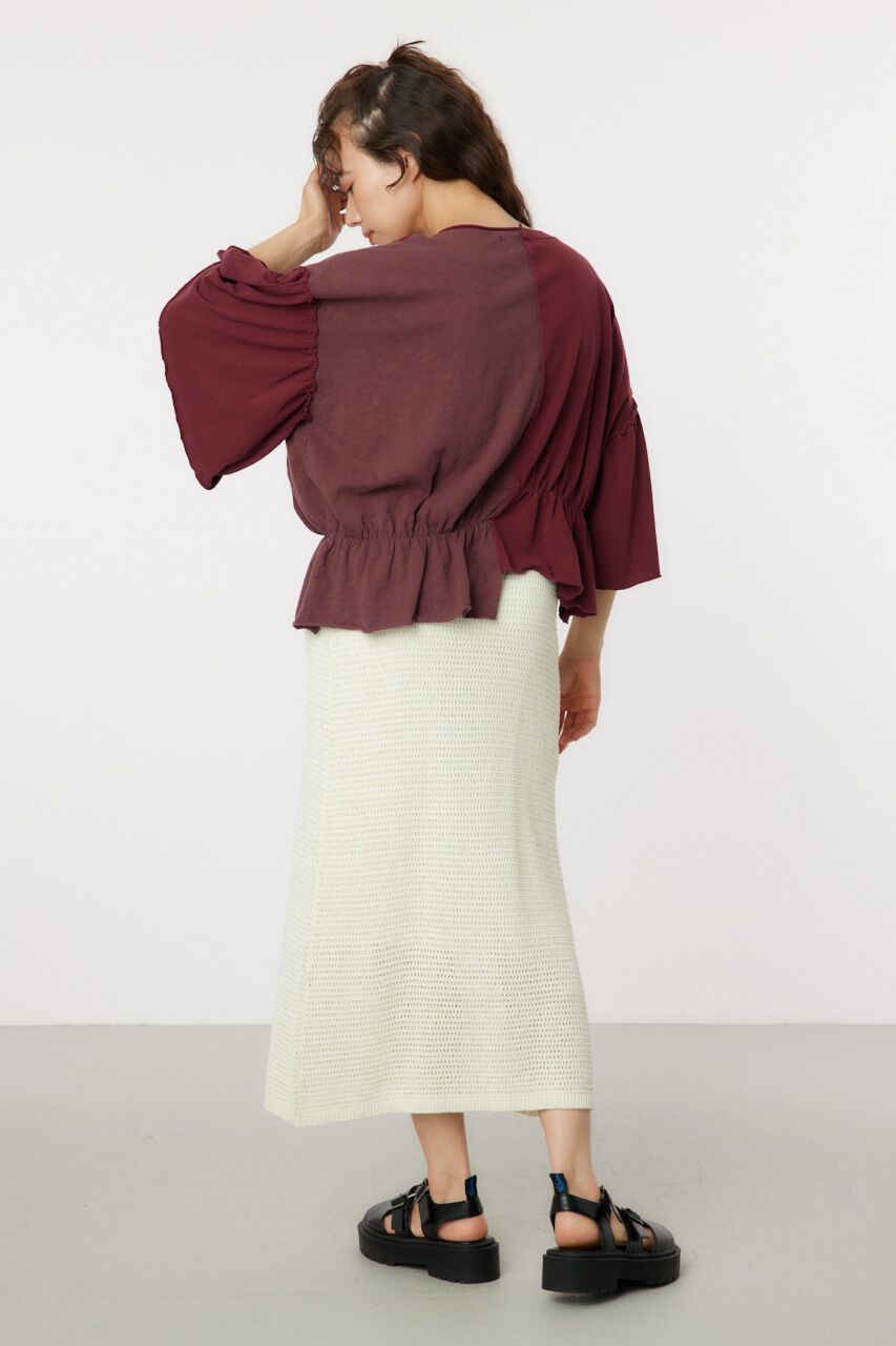 RODEO CROWNS「ドッキングカレッジトップス」|Tシャツ・カットソー|