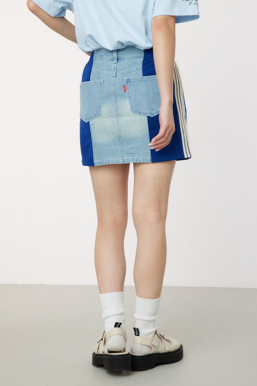 RODEO CROWNS「カスタムトラック DENIM MINI SK」|スカート|