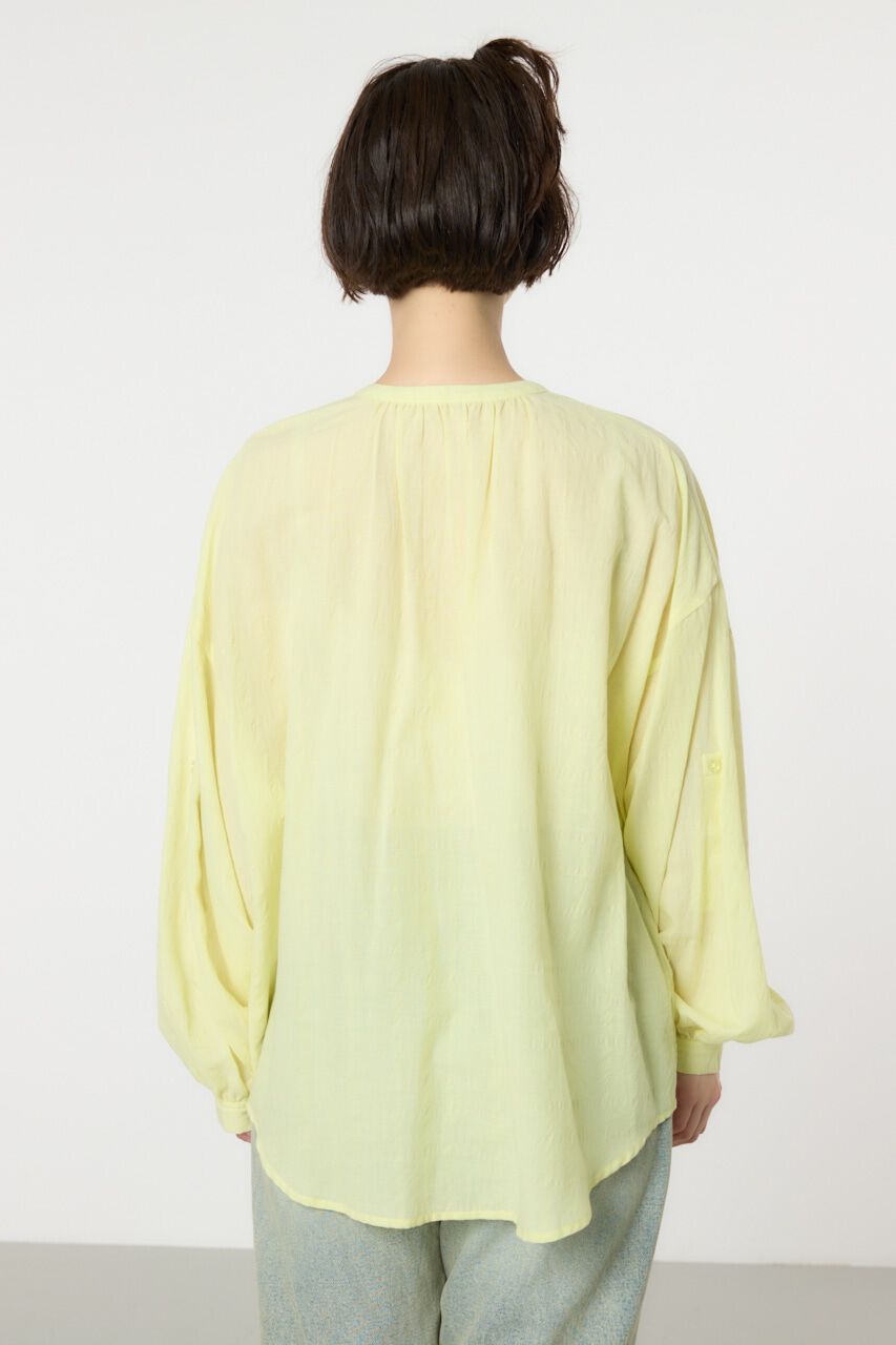 RODEO CROWNS「リネンライクロールアップシャツ」|シャツ・ブラウス|