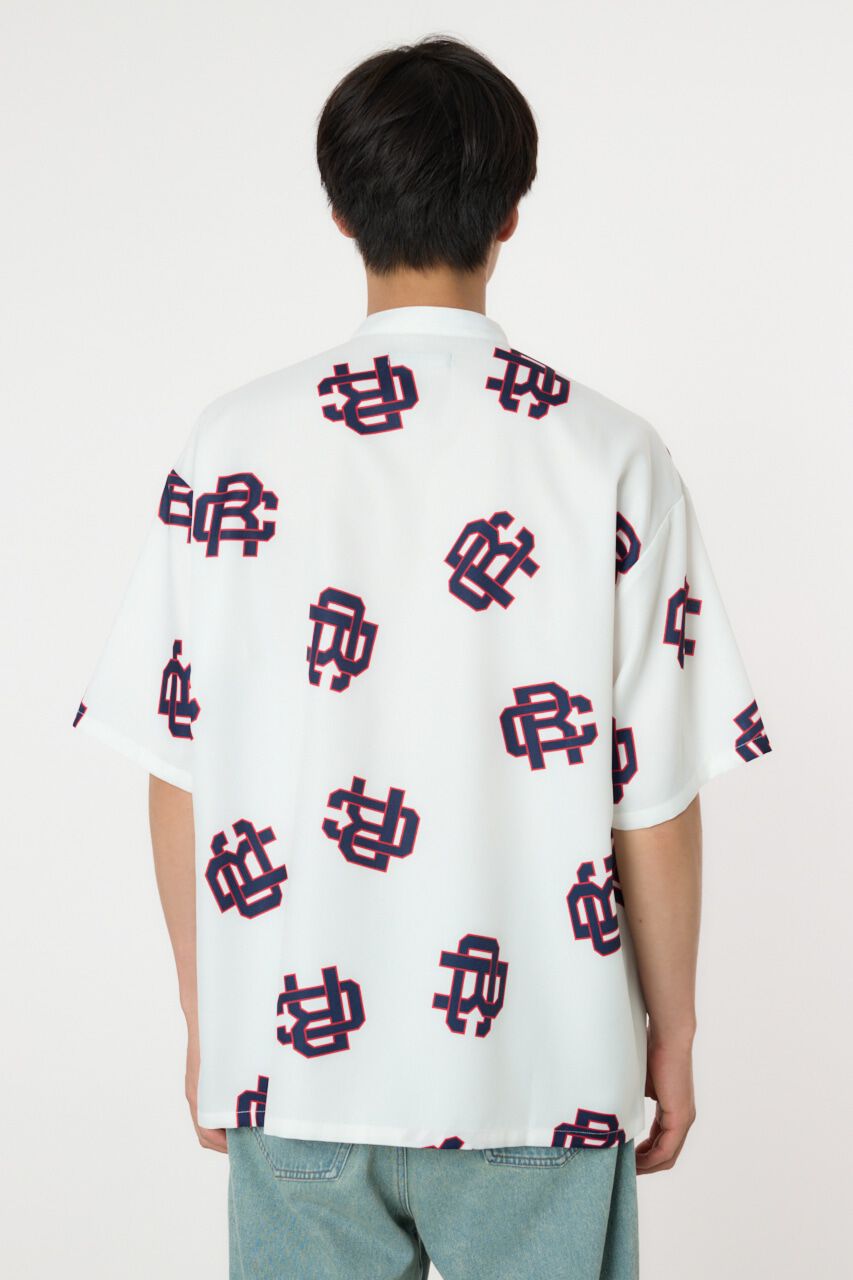 RODEO CROWNS「モノグラムバンドカラーシャツ」|シャツ・ブラウス|