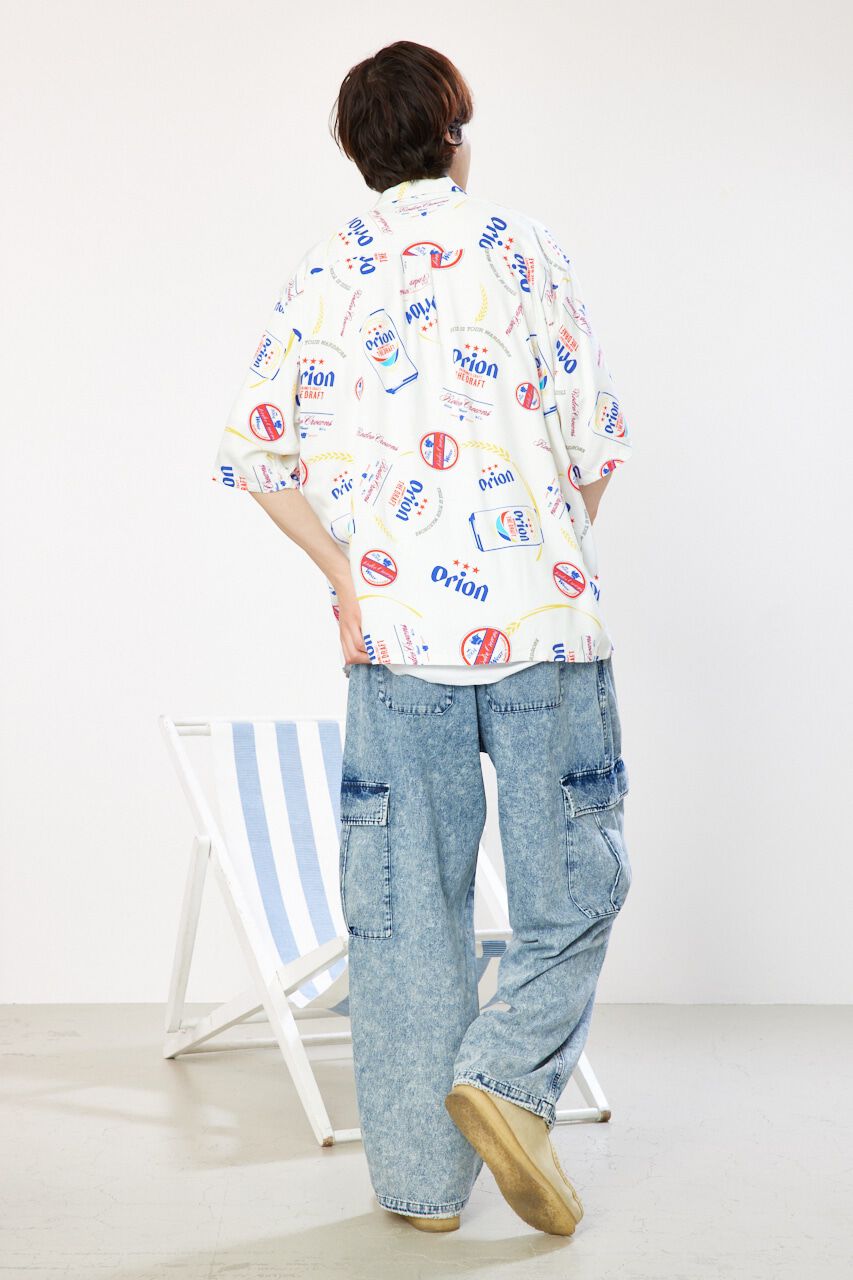 RODEO CROWNS「Orion Beer ｘRCSオープンカラーシャツ」|シャツ・ブラウス|