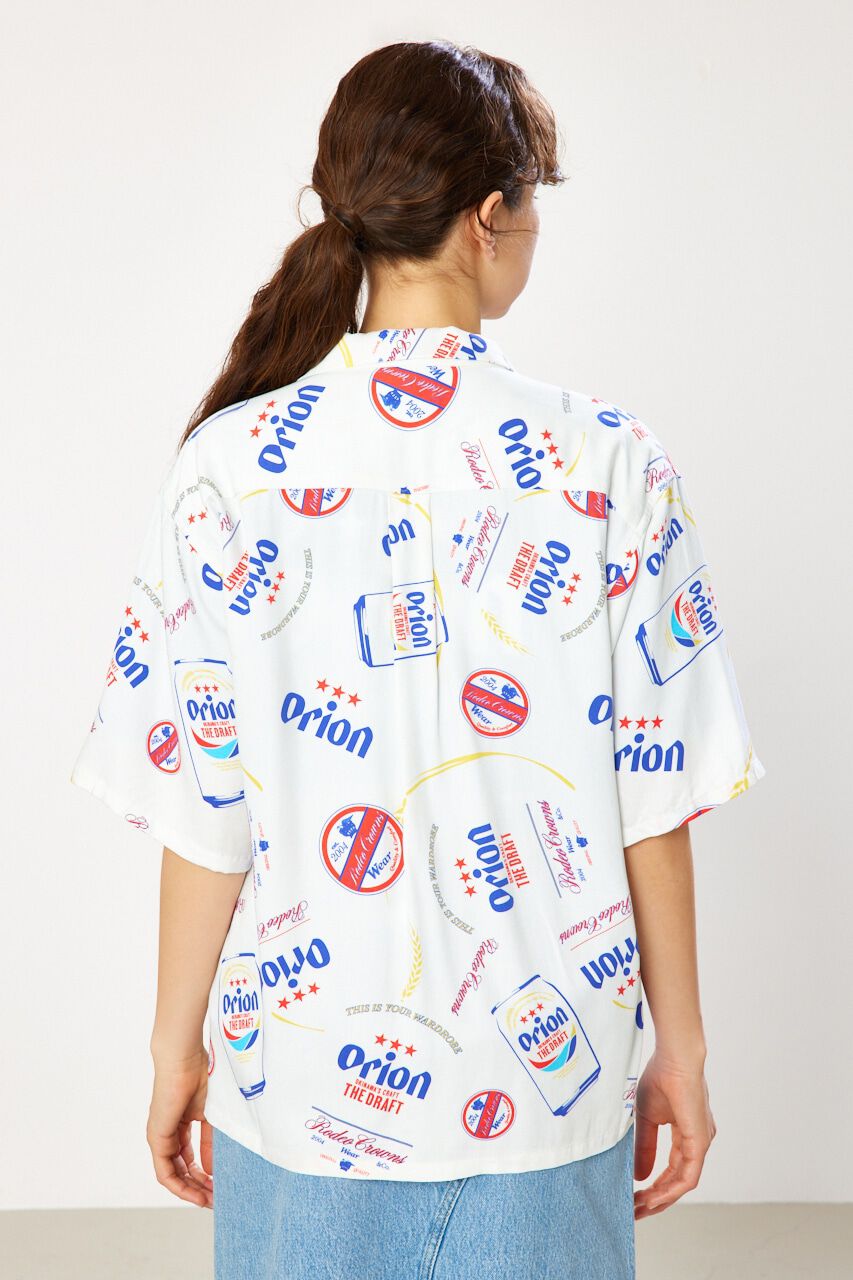 RODEO CROWNS「Orion Beer ｘRCSオープンカラーシャツ」|シャツ・ブラウス|