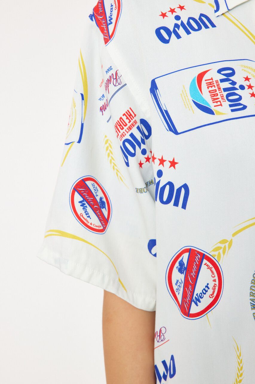 RODEO CROWNS「Orion Beer ｘRCSオープンカラーシャツ」|シャツ・ブラウス|