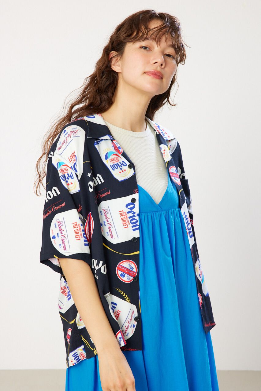 RODEO CROWNS「Orion Beer ｘRCSオープンカラーシャツ」|シャツ・ブラウス|