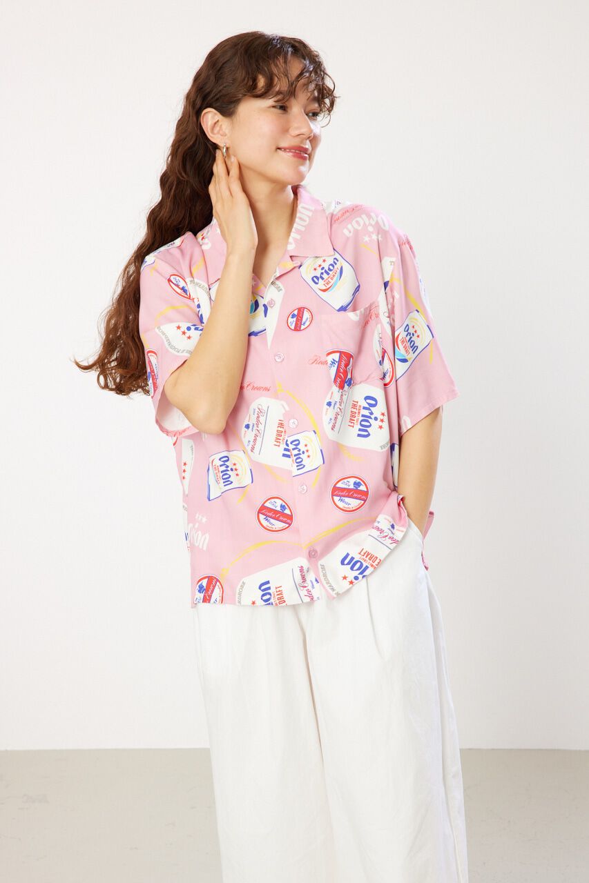 RODEO CROWNS「Orion Beer ｘRCSオープンカラーシャツ」|シャツ・ブラウス|