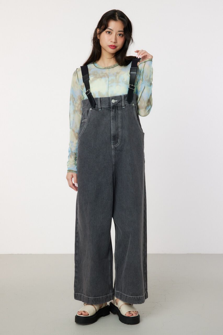 RODEO CROWNS「ルーズデニムサロペット」|その他|