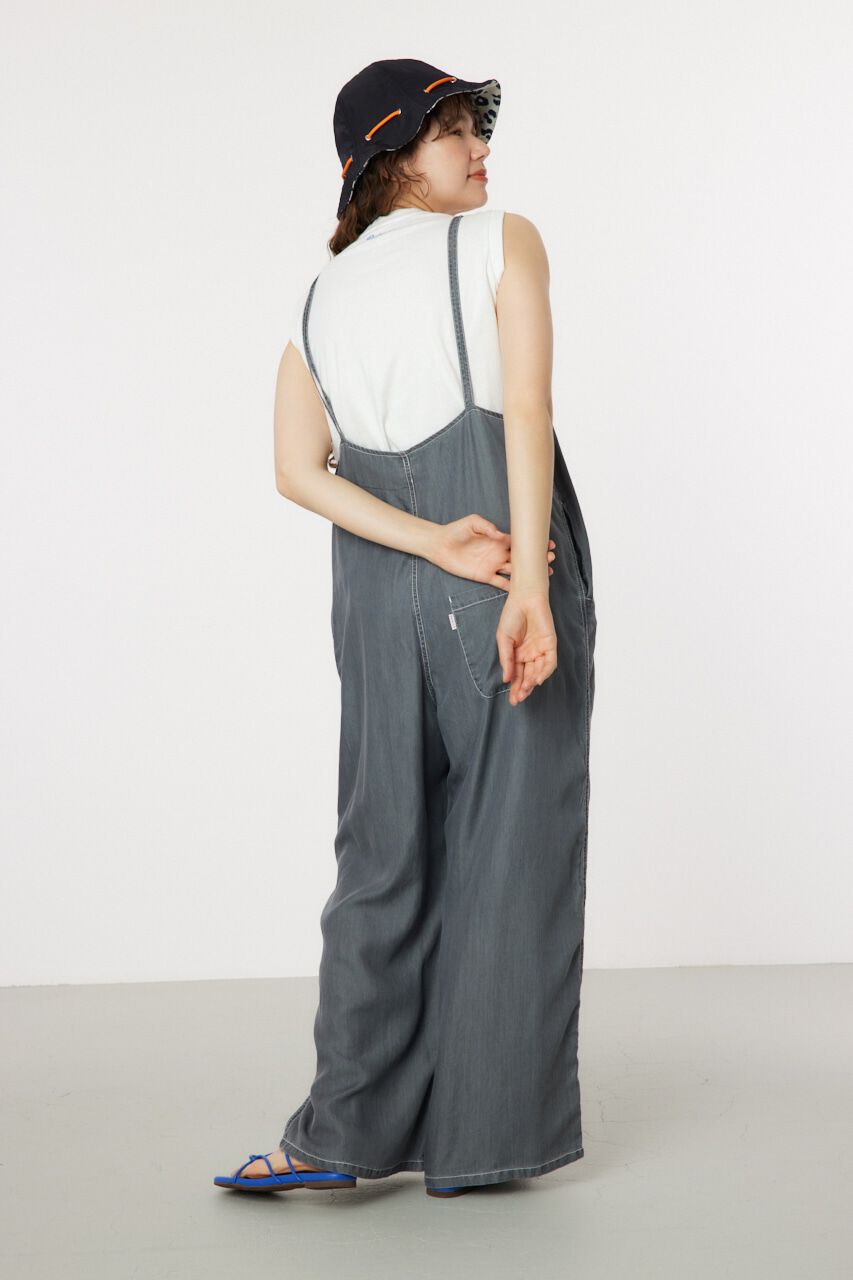 RODEO CROWNS「Supple DENIM サロペット」|ワンピース|