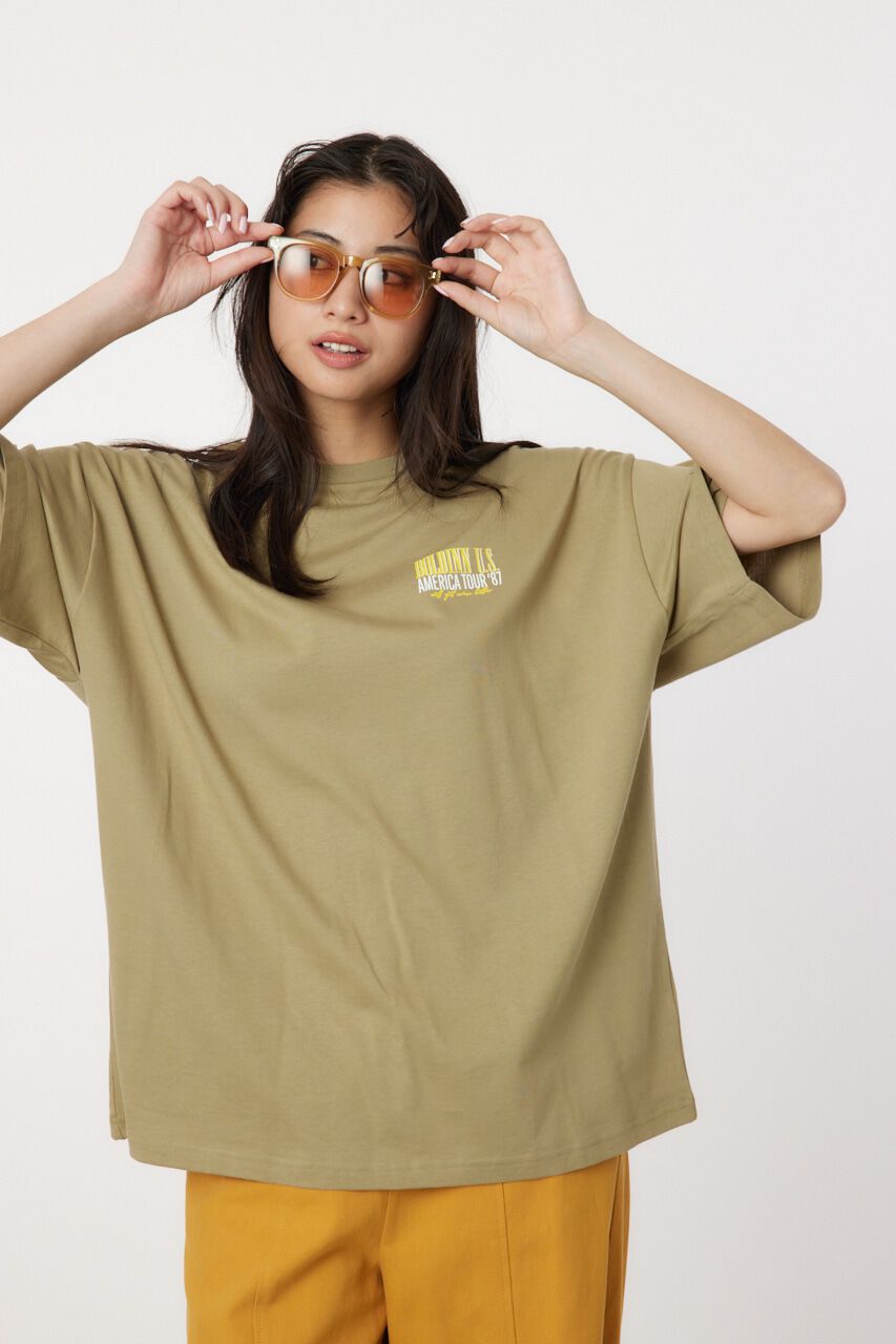 RODEO CROWNS「TOURS 5分袖トップス」|Tシャツ・カットソー|