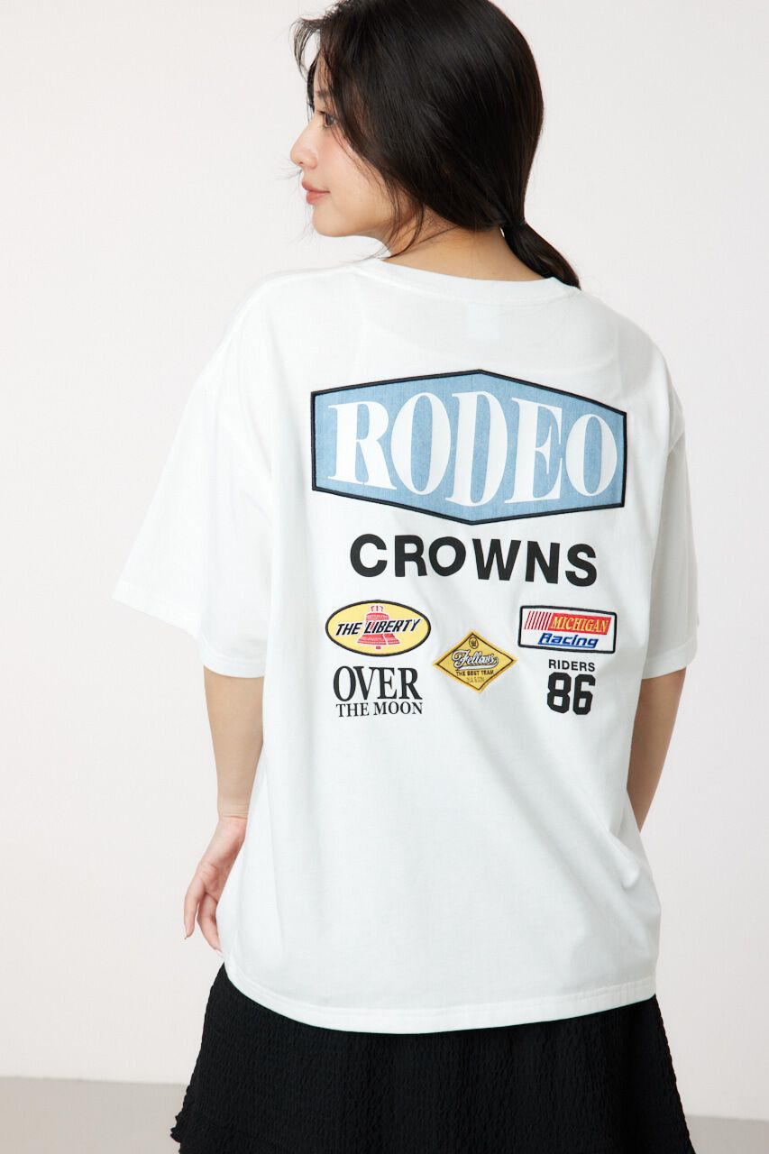 RODEO CROWNS「RC racer Patch Tシャツ」|Tシャツ・カットソー|