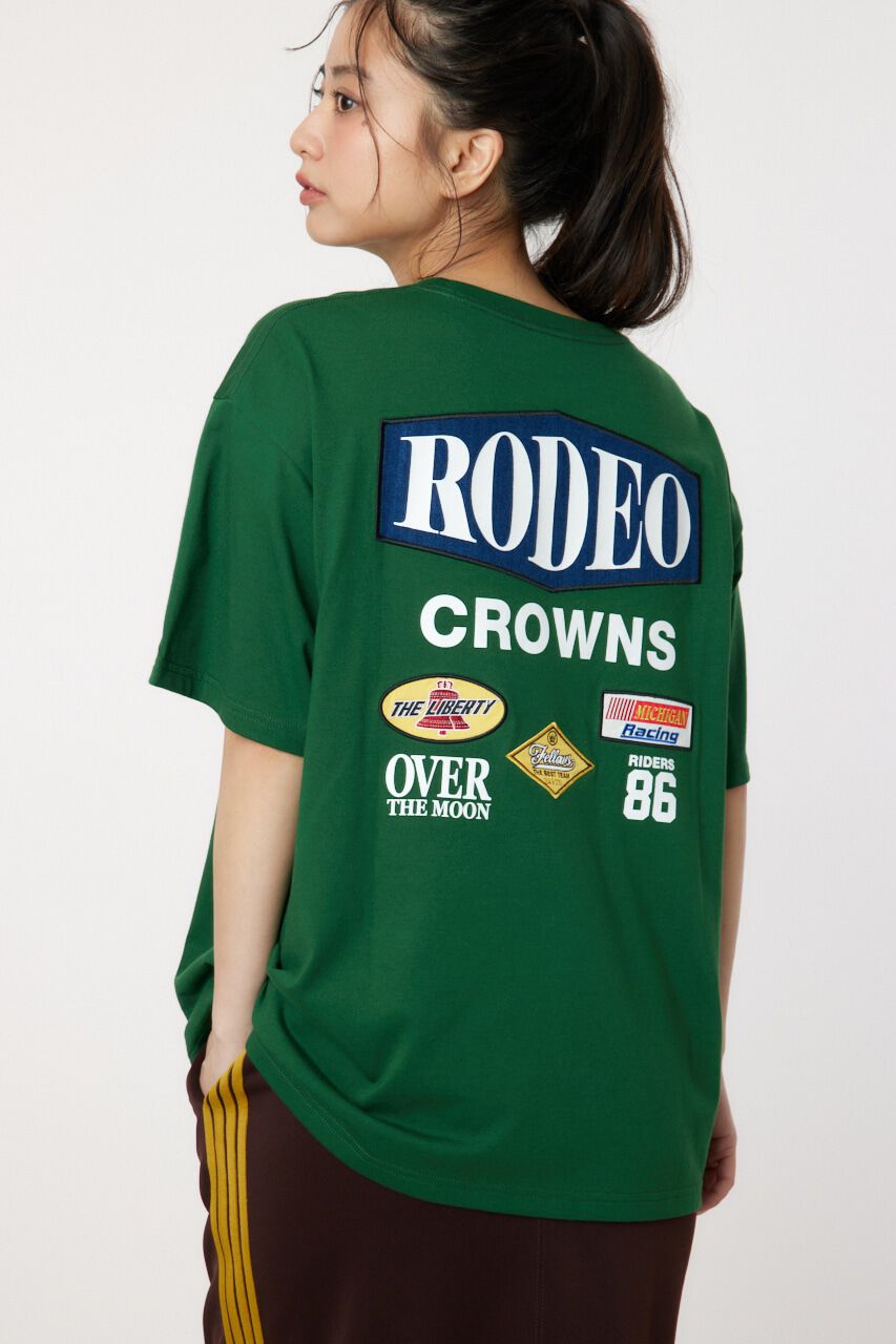 RODEO CROWNS「RC racer Patch Tシャツ」|Tシャツ・カットソー|D/GRN3