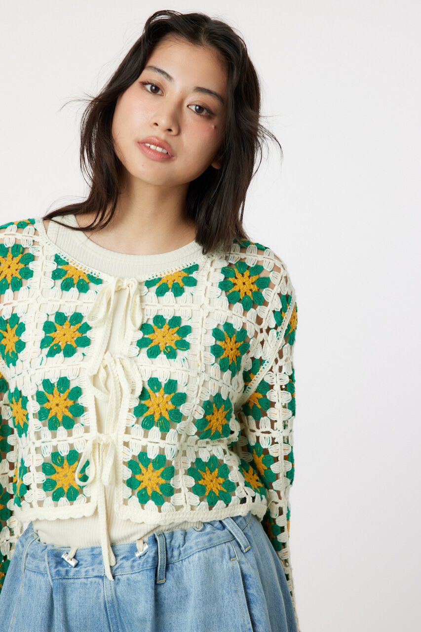 RODEO CROWNS「FLOWERクロシェニットボレロ」|その他|