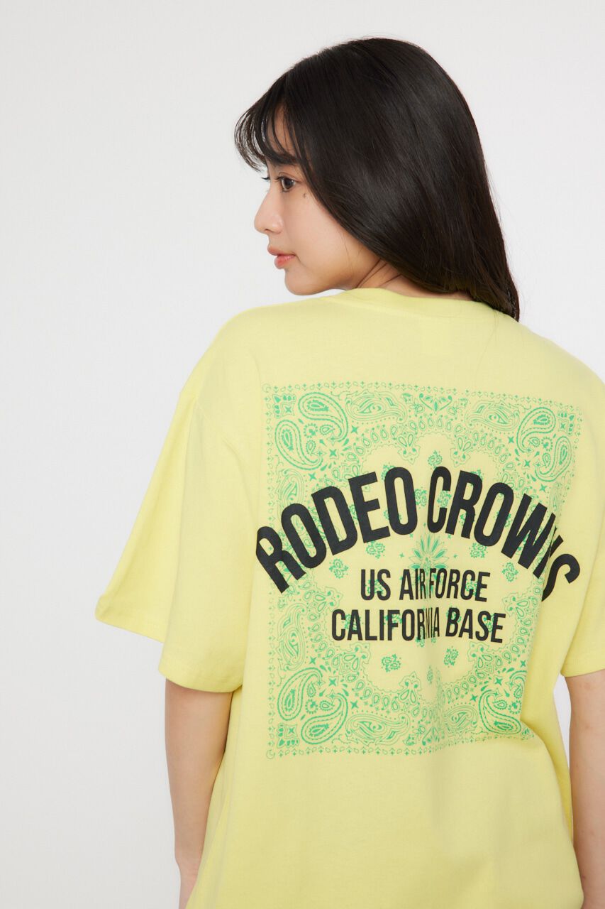 RODEO CROWNS「RC BASEバンダナプリントTシャツ」|Tシャツ・カットソー|YEL