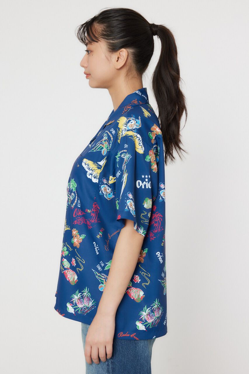 RODEO CROWNS「Orion Beer x RCS ORオープンカラーシャツ」|シャツ・ブラウス|