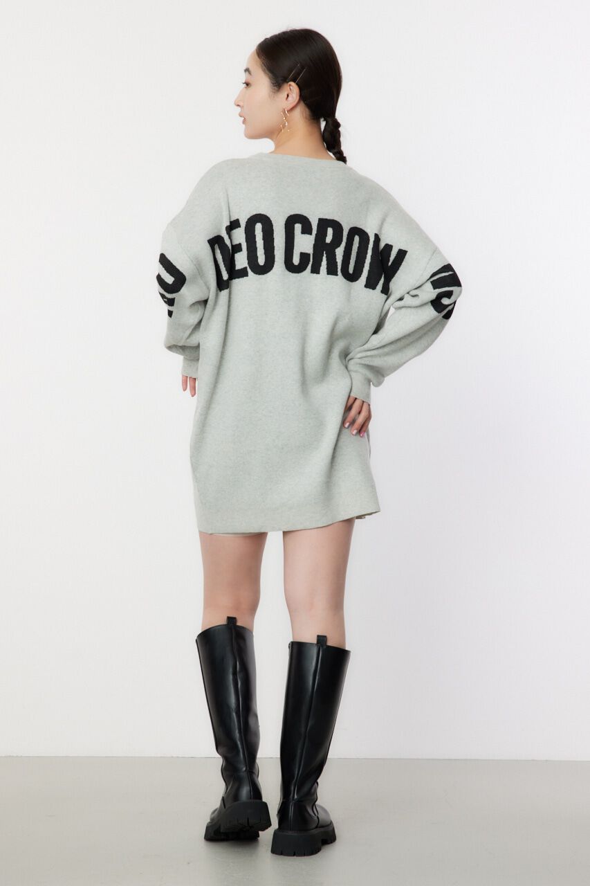 RODEO CROWNS「スウェットライクロゴニットワンピース」|ワンピース|