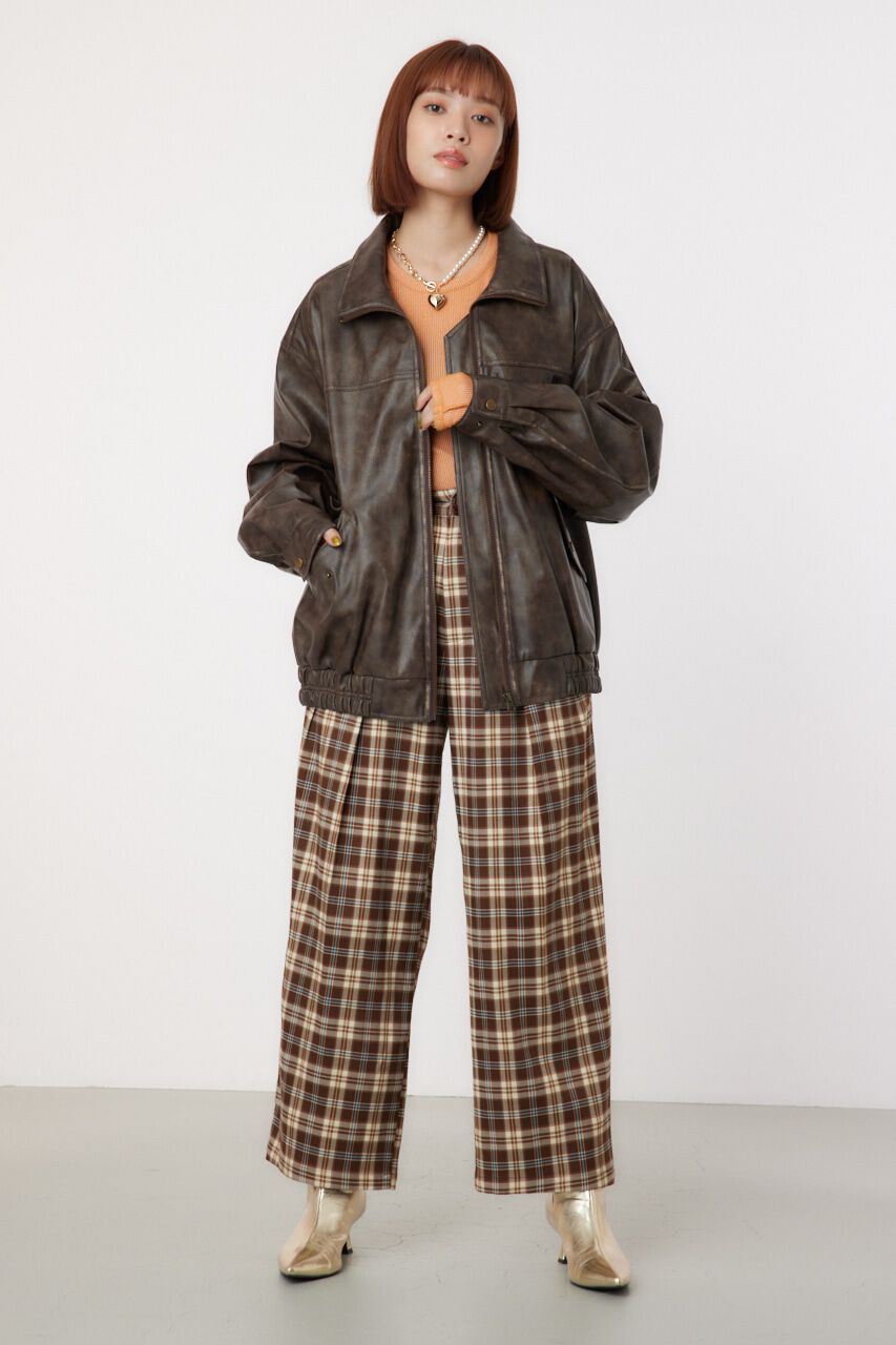 RODEO CROWNS「ヴィンテージFレザージャケット」|その他|