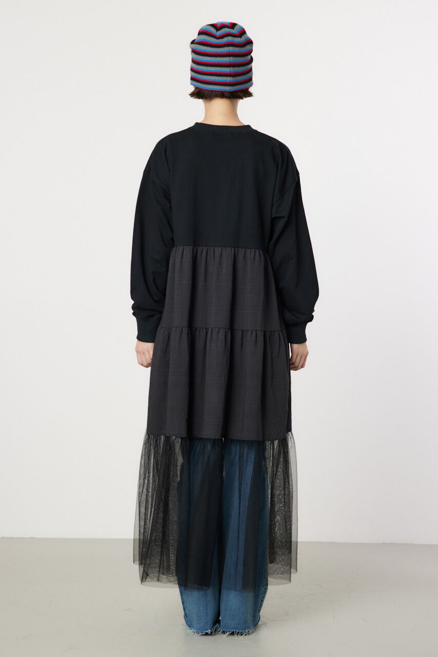 RODEO CROWNS「チュールドッキングロングワンピース」|ワンピース|