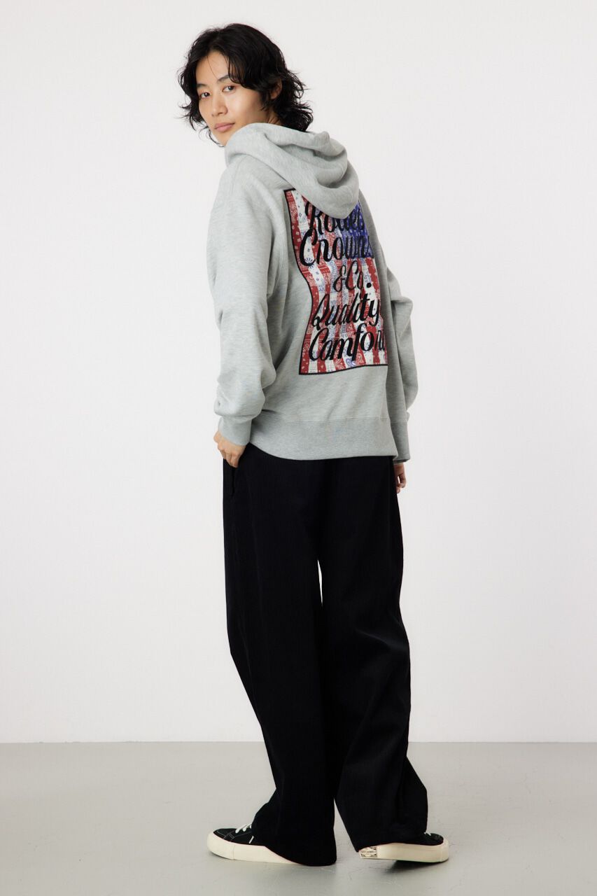 RODEO CROWNS「flag patch フーディー」|パーカー|