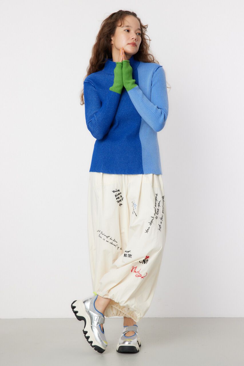 RODEO CROWNS「BLOCK COLOR KNIT TOPS」|ニット・セーター|