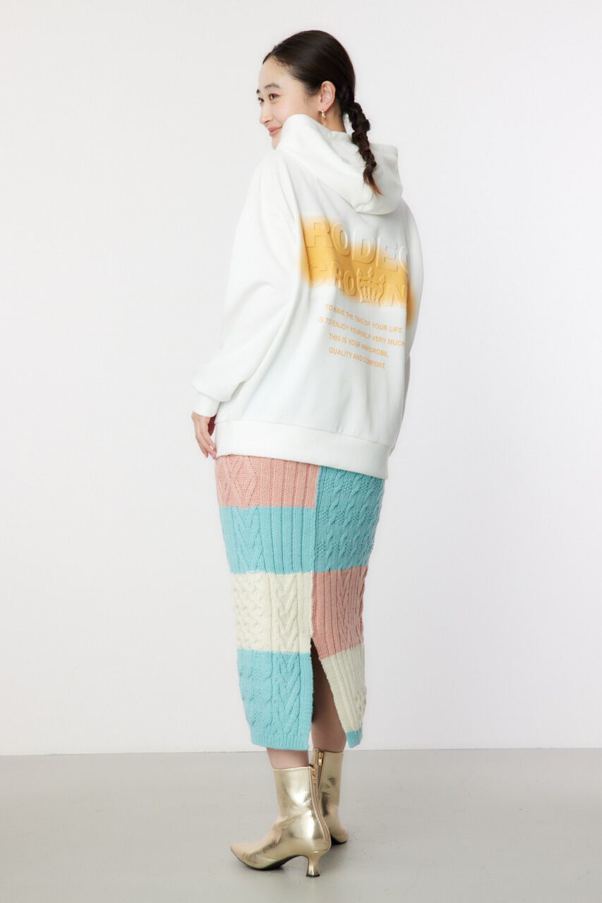 RODEO CROWNS「Custom ケーブルニット スカート」|その他|