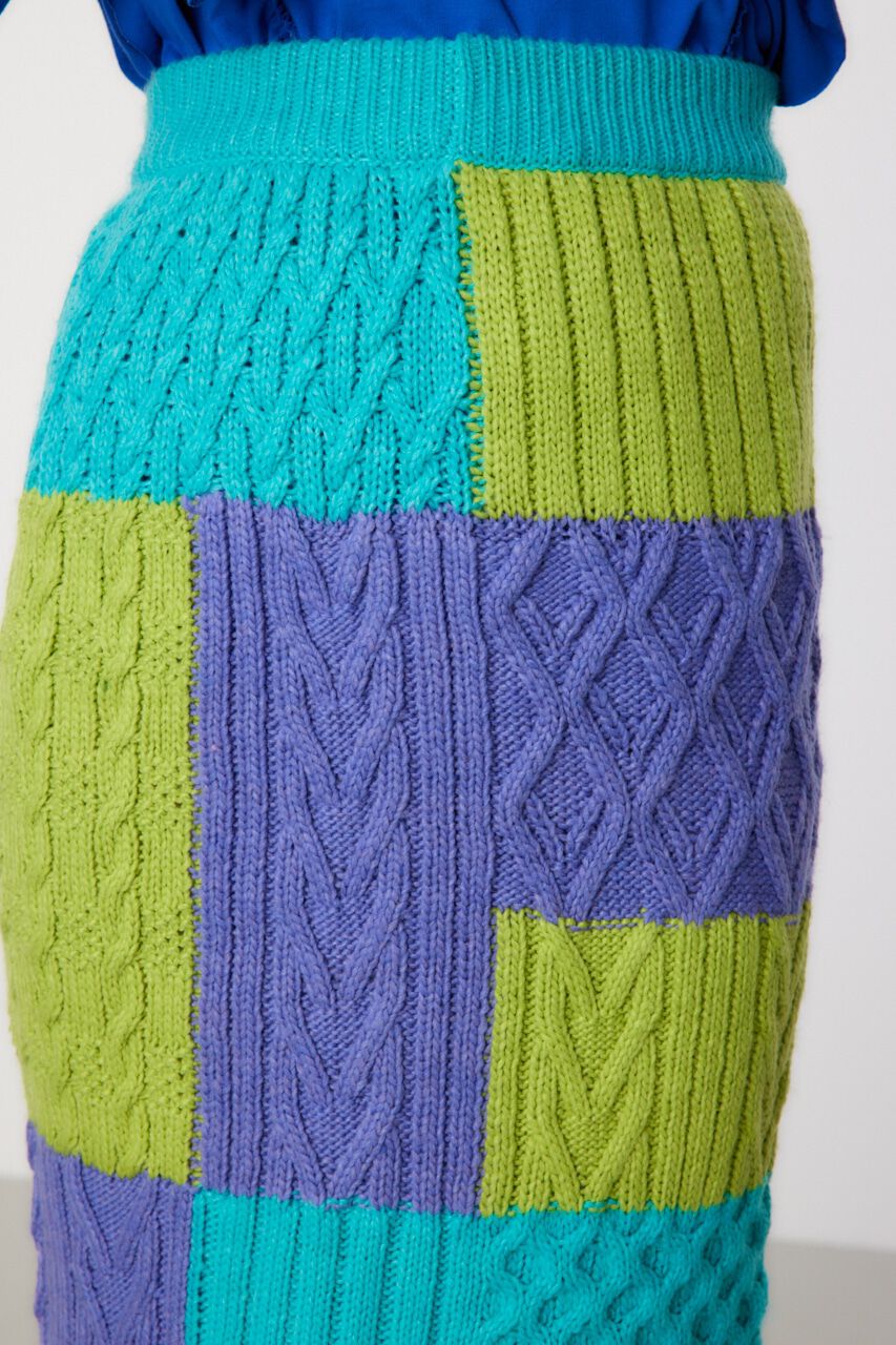 RODEO CROWNS「Custom ケーブルニット スカート」|その他|