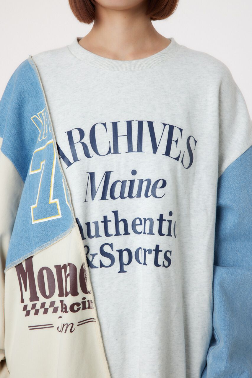 RODEO CROWNS「カスタム college スウェットワンピース」|ワンピース|