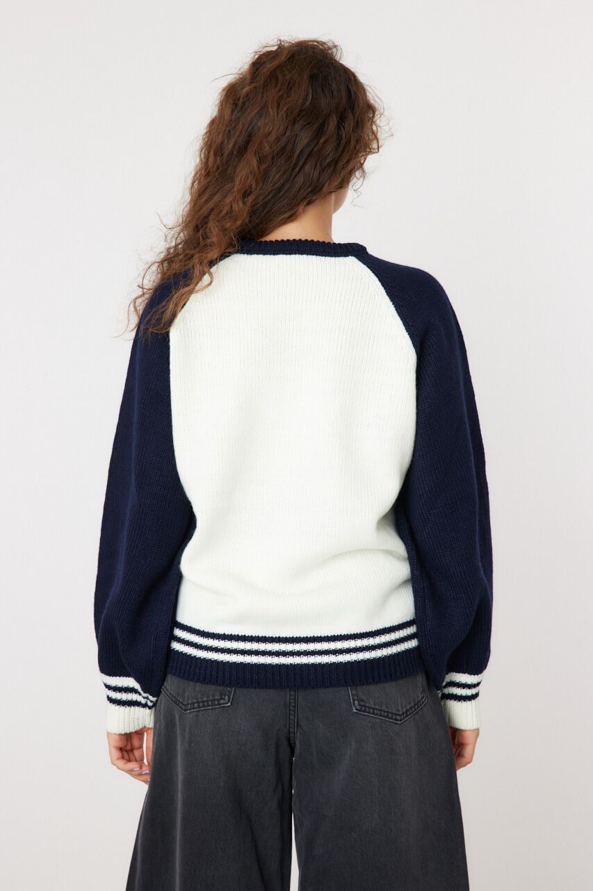 RODEO CROWNS「Cameo ラグランニットトップス」|ニット・セーター|