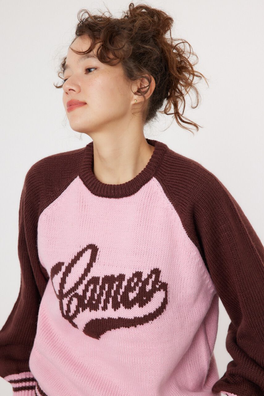 RODEO CROWNS「Cameo ラグランニットトップス」|ニット・セーター|