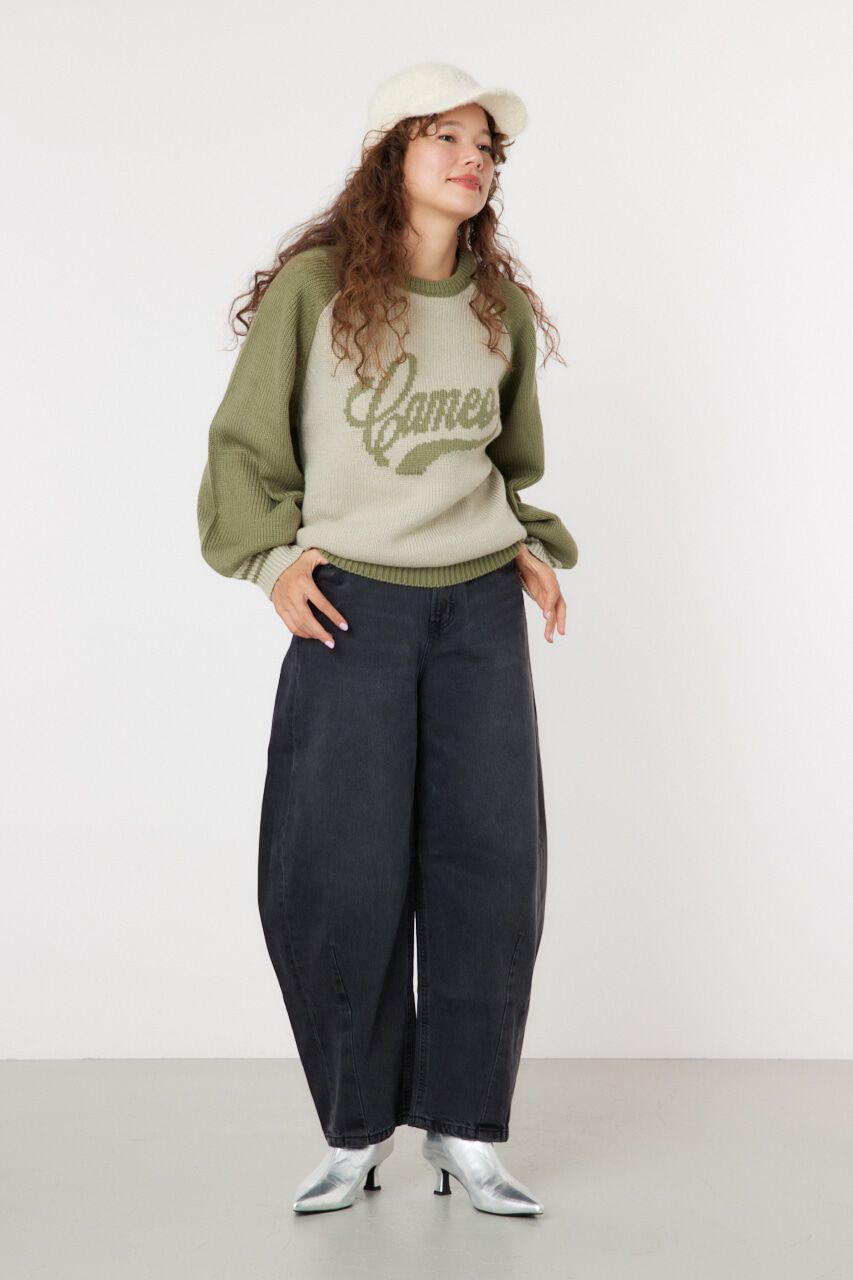 RODEO CROWNS「Cameo ラグランニットトップス」|ニット・セーター|