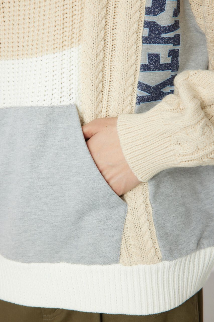 RODEO CROWNS「ニットカスタムcollegeトップス」|ニット・セーター|