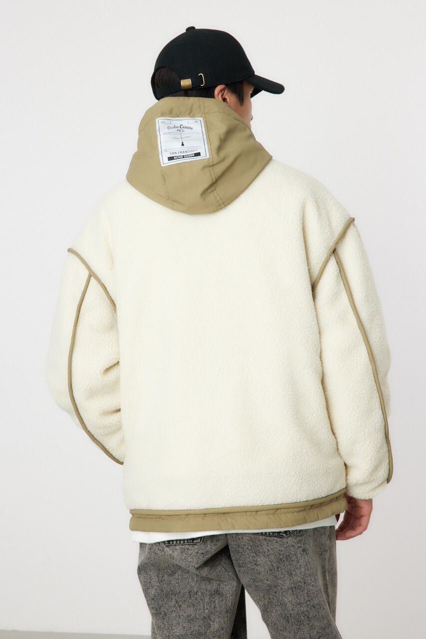 RODEO CROWNS「フーデッド ボアジャケット」|その他|