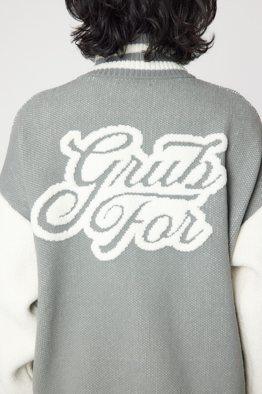 RODEO CROWNS「zipニットスタジャン」|ブルゾン・スタジャン|