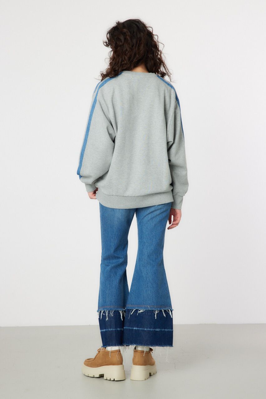 RODEO CROWNS「デニムラインスウェットトップス」|パーカー|